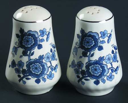 Royal Blue Salt & Pepper Set