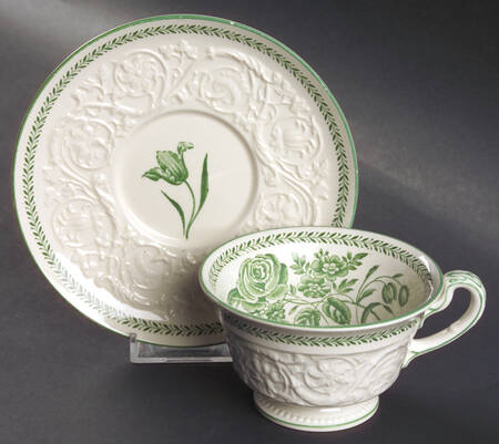 Robert Footed Cup & Saucer Set