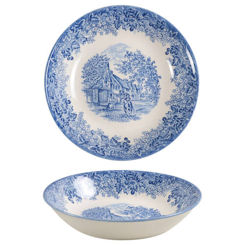 Romantic England Blue 7" Individual Pasta Bowl by Wedgwood
