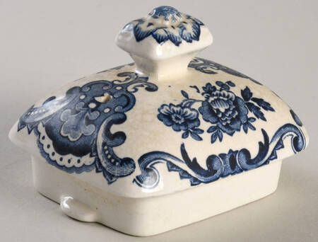 Royal Homes of Britain Blue Lid for Teapot