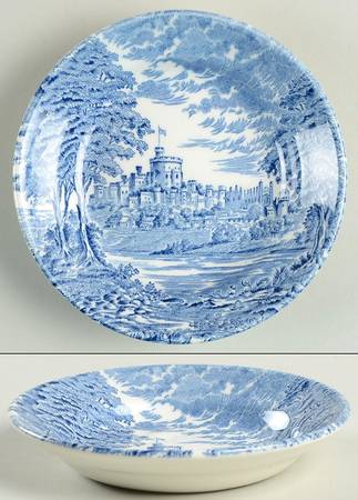 Royal Homes of Britain Blue 4" Ashtray