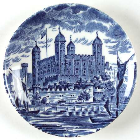 Royal Homes of Britain Blue Coaster