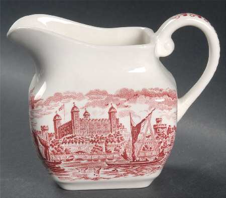Royal Homes of Britain Pink Creamer