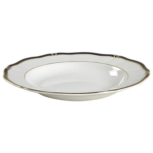 Royal Lapis Large Rim Soup Bowl