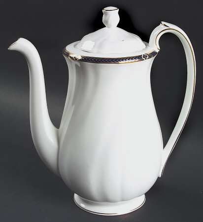 Royal Lapis Coffee Pot & Lid