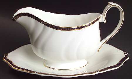 Royal Lapis Gravy Boat & Underplate