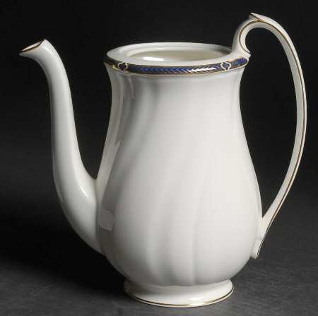 Royal Lapis Coffee Pot No Lid