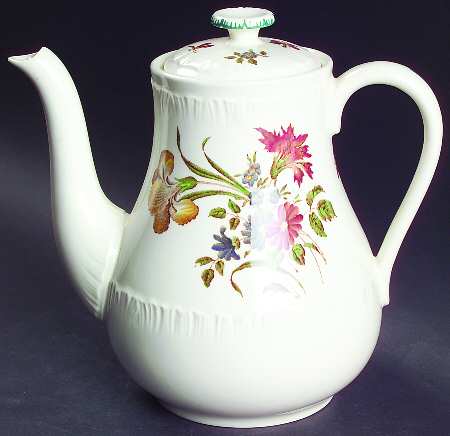 Robert Sprays Coffee Pot & Lid
