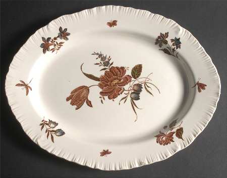 Robert Sprays 14" Oval Serving Platter