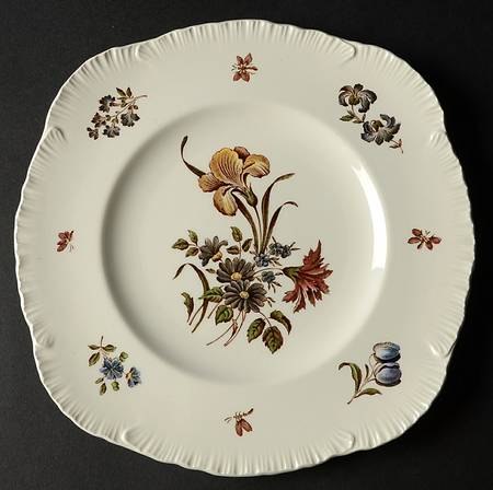 Robert Sprays Square Luncheon Plate