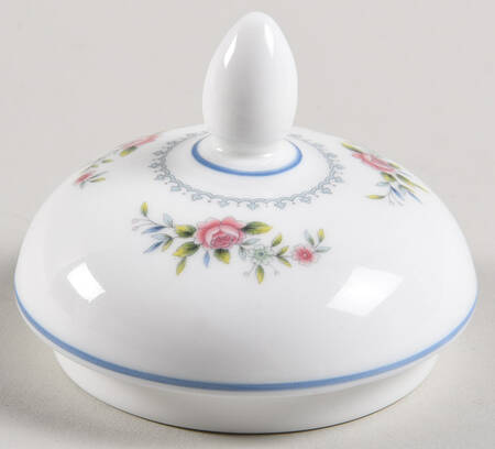 Rosedale Lid for Globe Shape Sugar Bowl