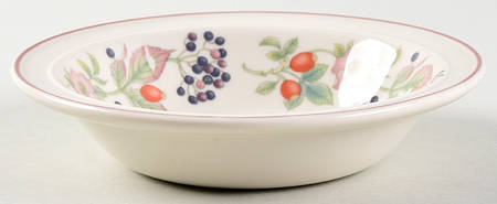Roseberry Rim Fruit/Dessert (Sauce) Bowl