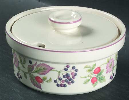 Roseberry Sugar Bowl & Lid