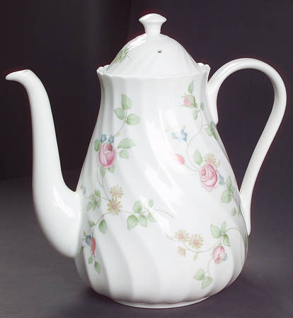 Rosehip Coffee Pot & Lid