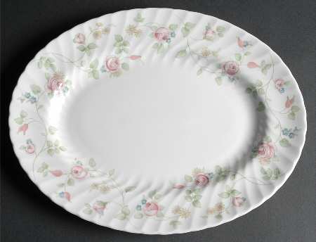 Rosehip 13" Oval Serving Platter
