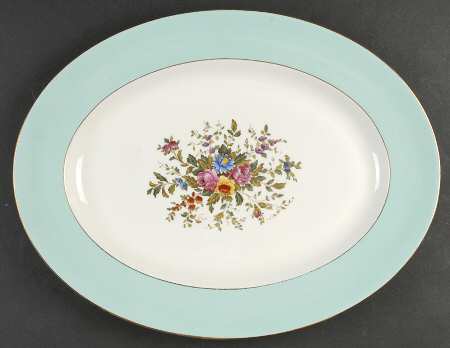 Rosemary 17" Oval Serving Platter