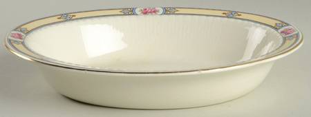 Rosemary 9" Oval Vegetable Bowl