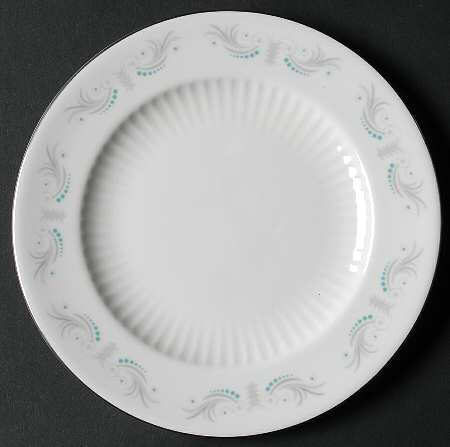 Rouen (Platinum Trim) Bread & Butter Plate