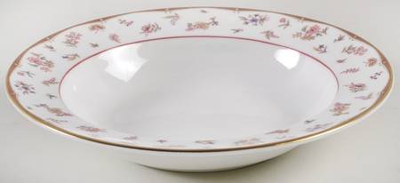Rouen (Gold Trim) Rim Soup Bowl