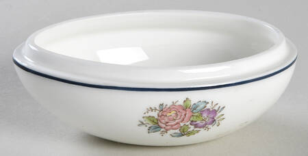 Runnymede Blue 4" Egg Box No Lid