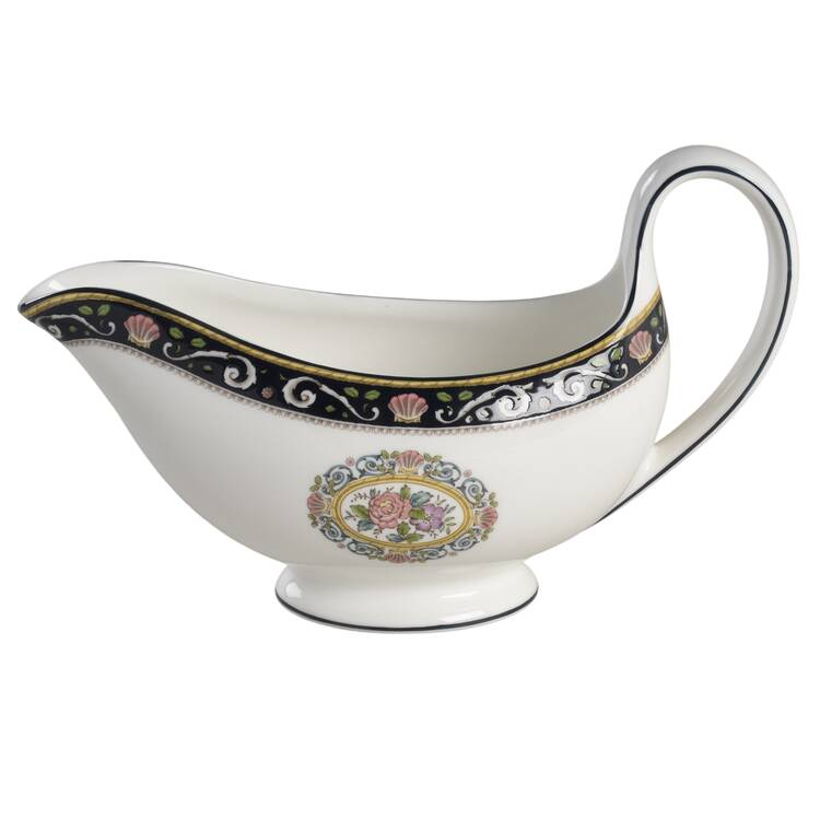 Runnymede Blue Gravy Boat