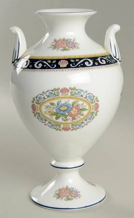 Runnymede Blue 8" Urn Shaped Vase