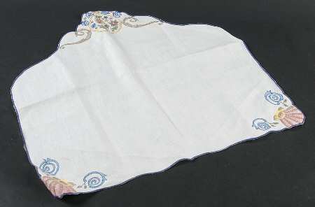Runnymede Blue Linen Napkin