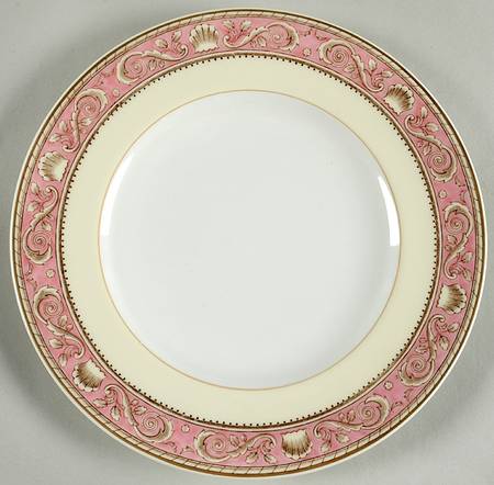 Runnymede Pink Salad Plate