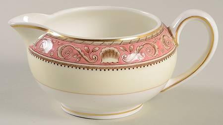 Runnymede Pink 146 Shape Creamer