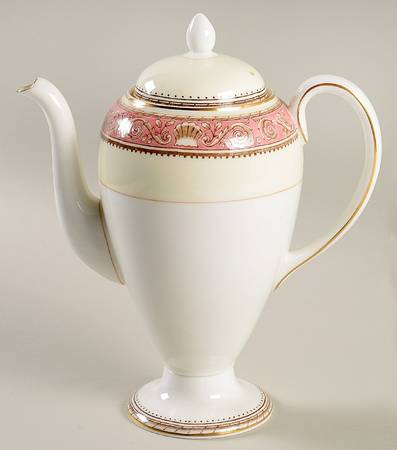 Runnymede Pink Small Coffee Pot & Lid