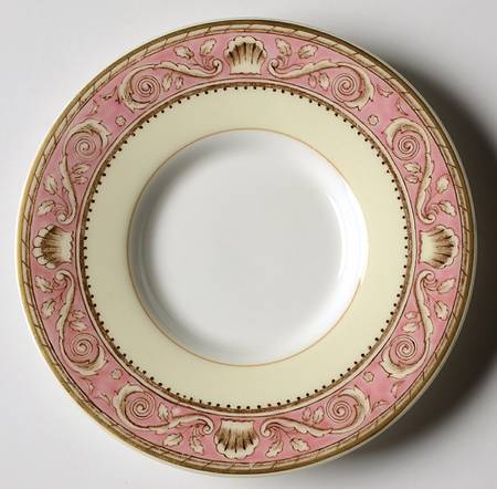 Runnymede Pink Saucer for Bond Shape Demitasse Cup