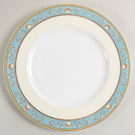 Runnymede Turquoise (Brown Shells, No Center) by Wedgwood