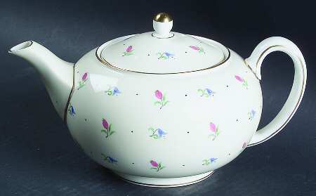 Buds & Bells Teapot & Lid