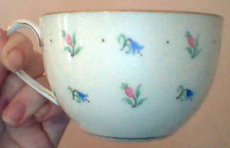 Buds & Bells Flat Cup & Saucer Set