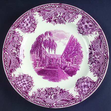 Salem College Mulberry Dinner Plate
