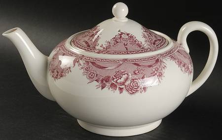 Salem College Mulberry Teapot & Lid