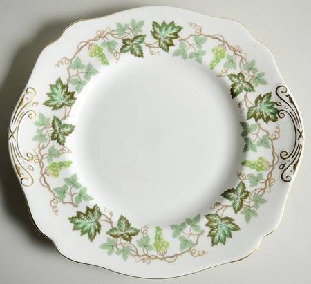 Santa Clara Square Handled Cake Plate