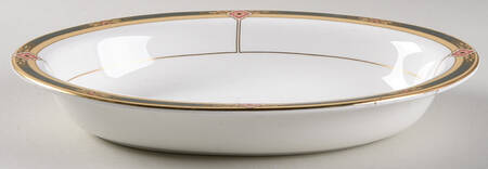 Samarkhand 10" Oval Vegetable Bowl