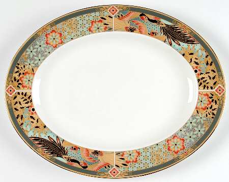 Samarkhand 14" Oval Serving Platter
