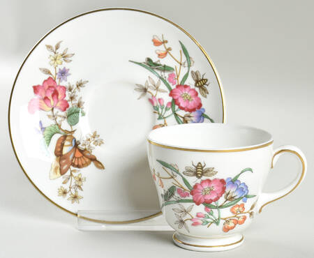 Sandon Footed Demitasse Cup & Saucer Set