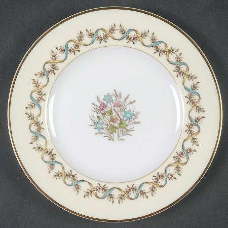 Sandringham Blue Bread & Butter Plate