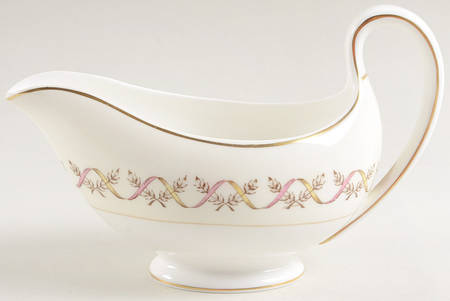 Sandringham Pink Gravy Boat