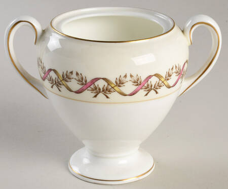 Sandringham Pink Globe Shape Sugar Bowl No Lid