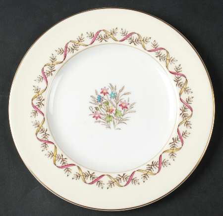 Sandringham Pink Dessert/Pie Plate