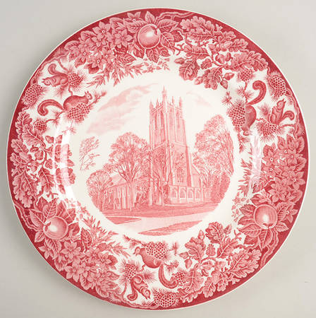St Paul's School Pink Dinner Plate
