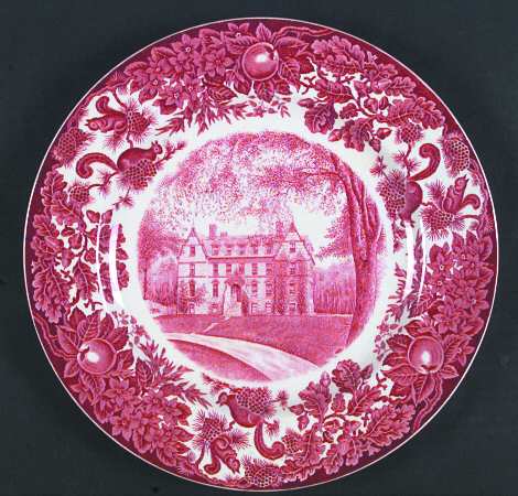 St Paul's School Pink Dinner Plate