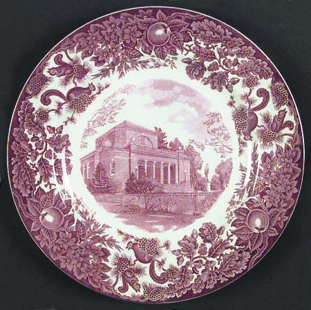 St Paul's School Pink Dinner Plate