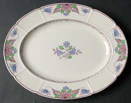 Saxon 13" Oval Serving Platter