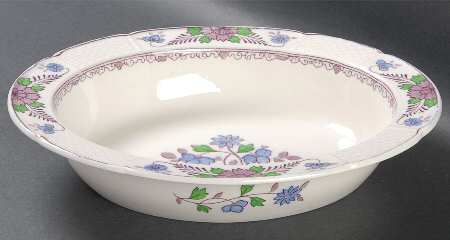Saxon 10" Oval Vegetable Bowl