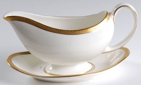 Senator Gravy Boat with Attached Underplate
